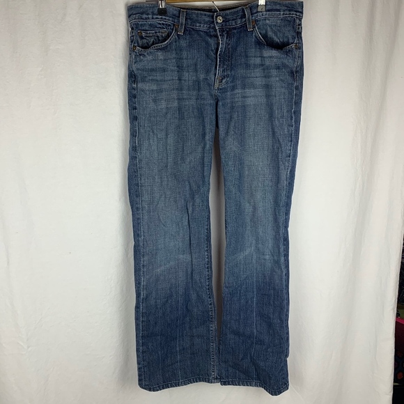 7 For all Mankind Extra Long Bootcut Jeans - Picture 1 of 8